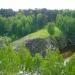 Скала в городе Каменск-Уральский