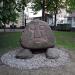 Скульптура «Голова лива» (памятник ливам) в городе Рига