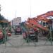Майданчик під відкритим небом з продажу тракторів і спецтехніки в місті Львів