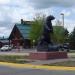 Statue of Grizzly Bear