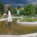 Big fountain in Moscow city