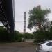 Дымовая труба Хабаровской ТЭЦ-2 в городе Хабаровск