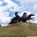 Tachanka, monument of Russian Civil War 1917-1920