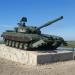 Танк T-72 в городе Юрга