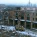 Остатки недостроенного здания нового железнодорожного вокзала в городе Грозный