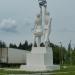 Скульптура «Прогресс» в городе Куровское
