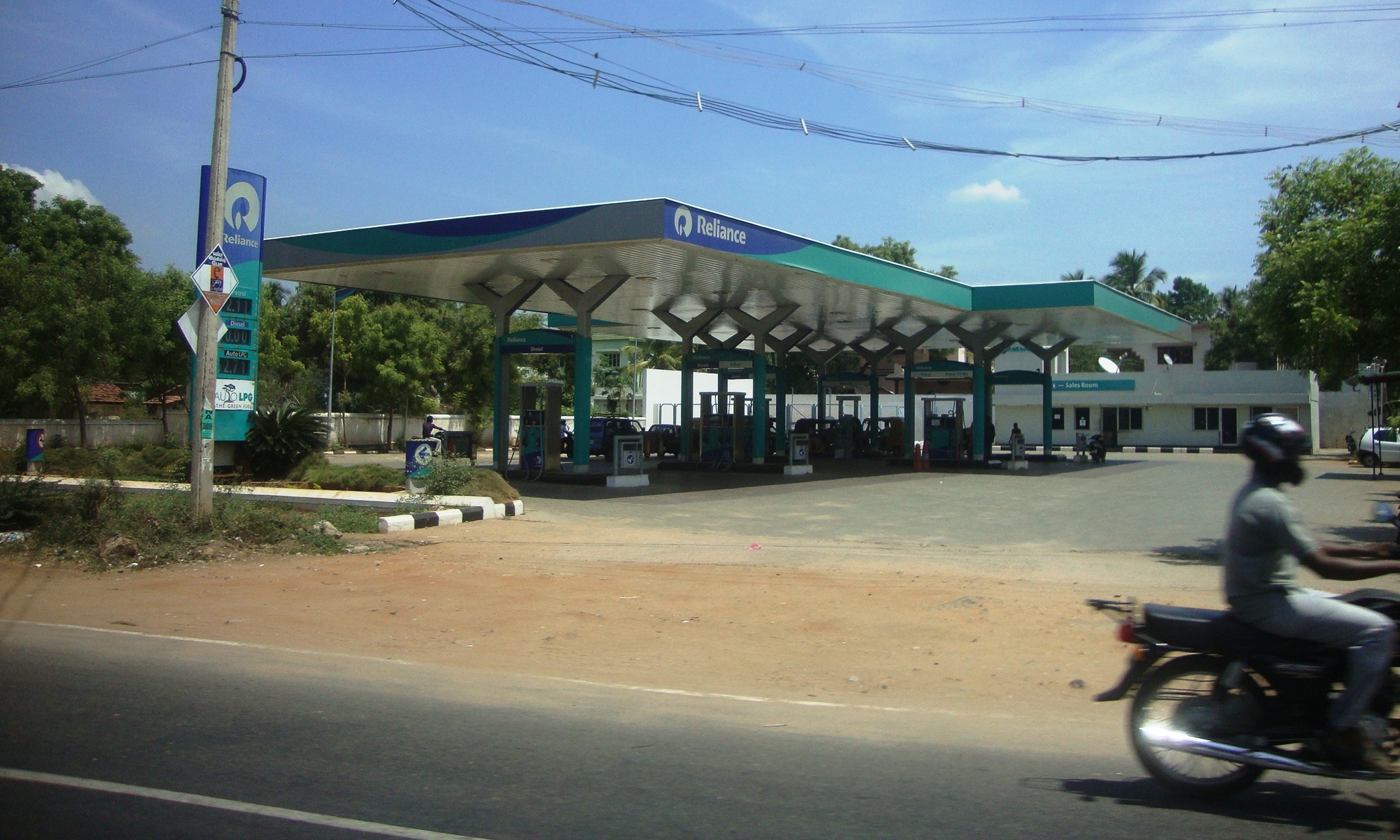 reliance-bunk-madurai-petrol-gas-station