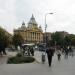 Deák Ferenc Square in Budapest city