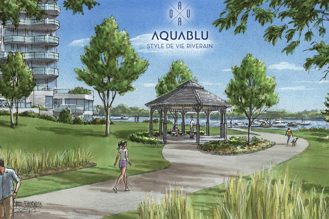 AQUABLU Luxury Waterfront Condominiums Greater Montreal Area