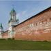 Стена ограды в городе Ростов