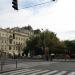 József nádor square in Budapest city