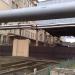 Railway crossing in Moscow city