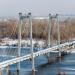 Виноградовский пешеходный мост в городе Красноярск