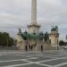 Column with archangel Gabriel & Prince Árpád Monument