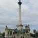 Column with archangel Gabriel & Prince Árpád Monument