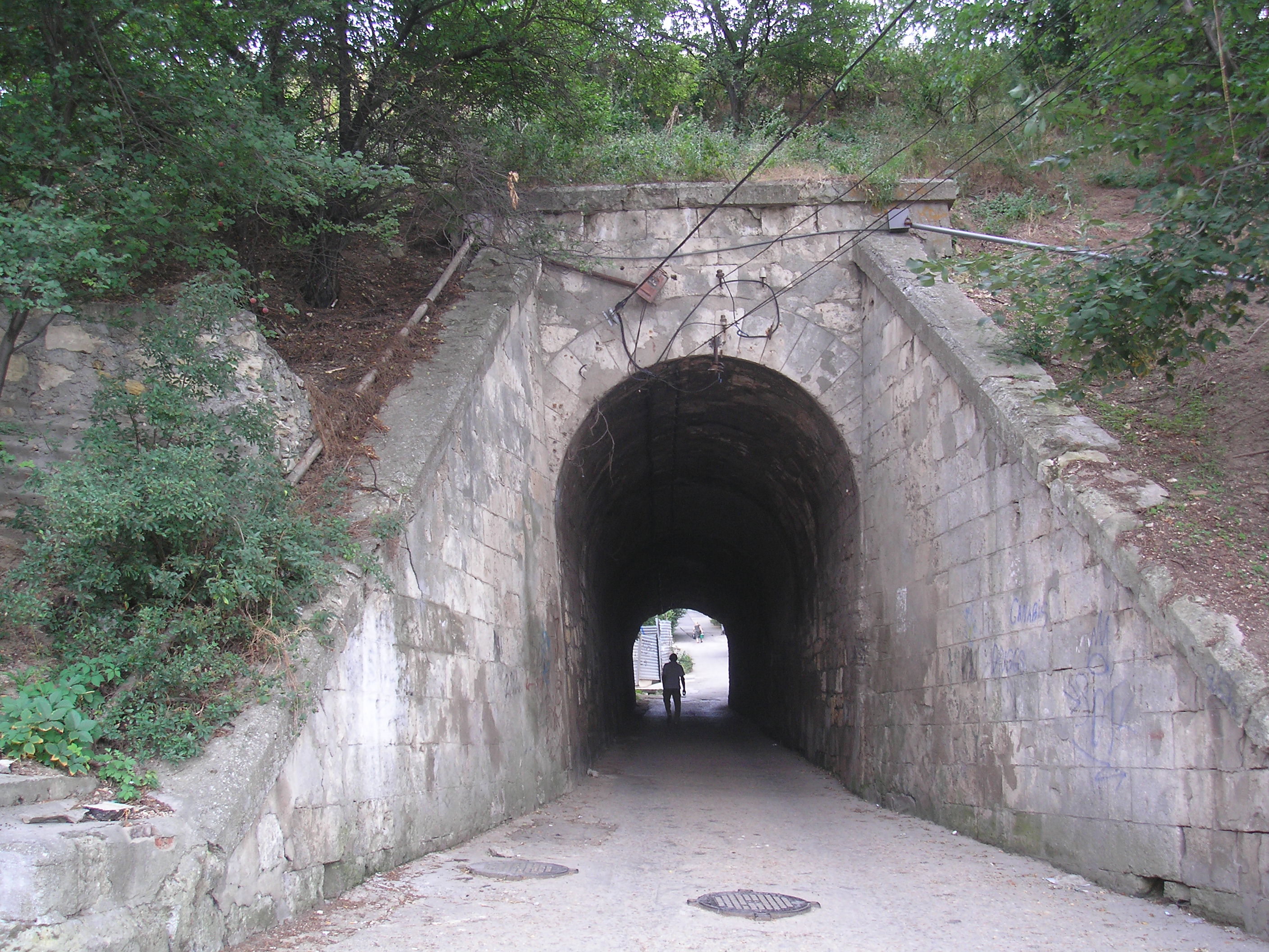 Цыганский тоннель Севастополь