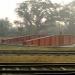 A locomotive turn-bridge at Parbatipur Railway Yard