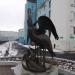 Скульптура «Аисты» в городе Норильск