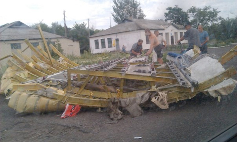 Malaysia Airlines Flight 17 Crash Site