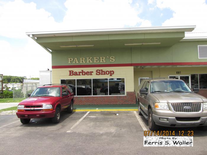 Parker's Barber Shop Plant City, Florida