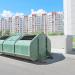 Площадка для мусорных контейнеров в городе Гомель