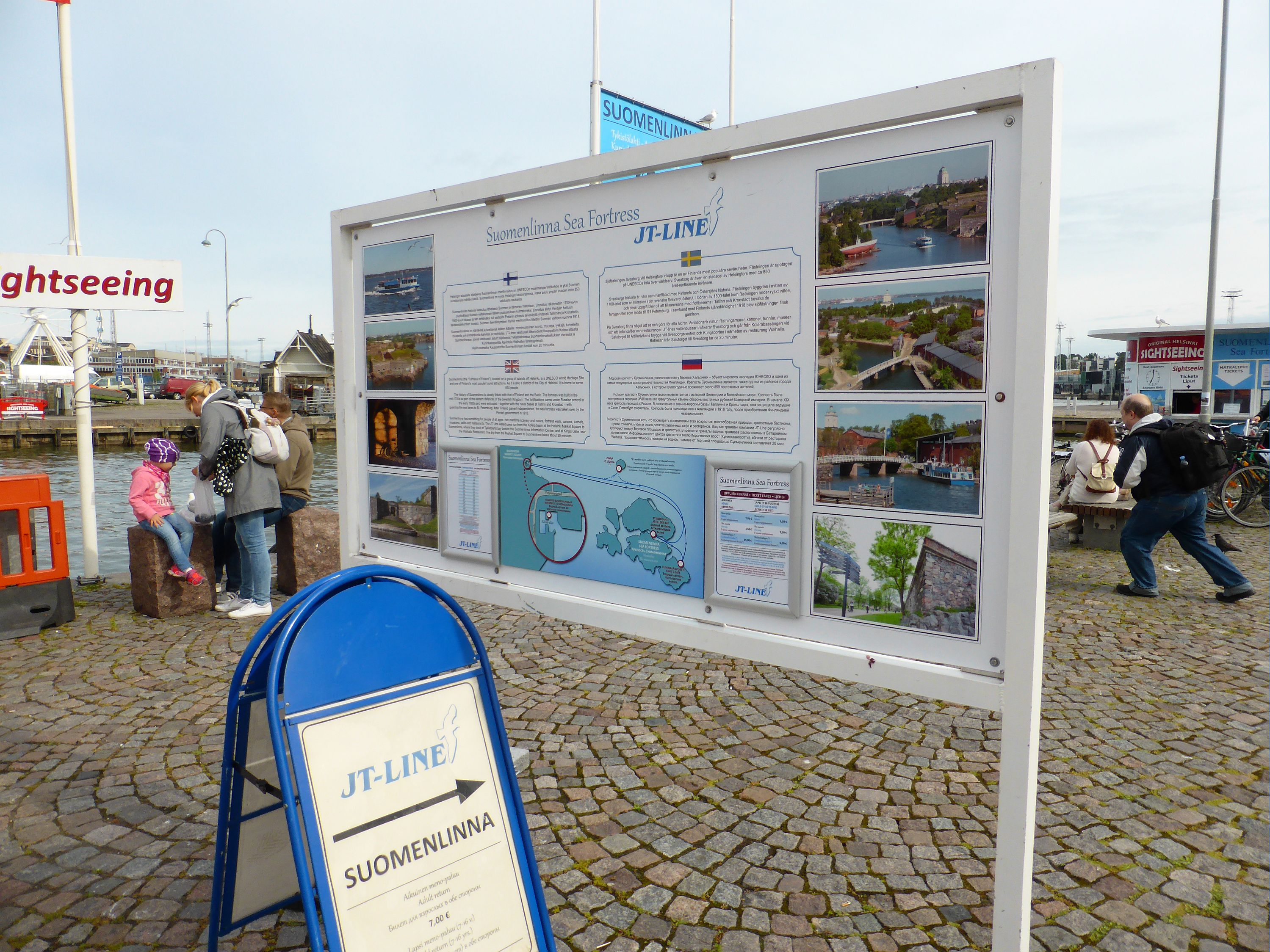 Information board Helsinki