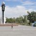 Памятник первостроителям города в городе Жезказган