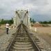 Железнодорожный мост в городе Душанбе