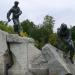 Monument to Alpinist in Moscow city