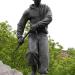 Monument to Alpinist in Moscow city