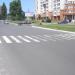 Пешеходный переход в городе Вышгород