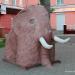 Арт-объект «Мамонт» в городе Барнаул