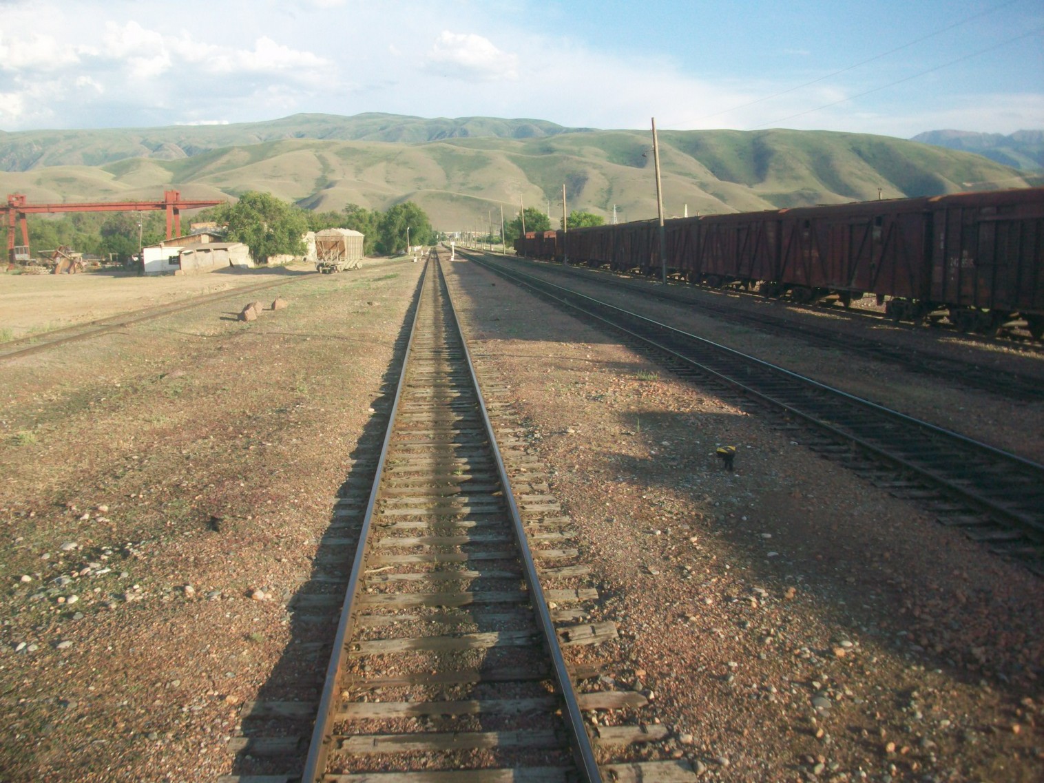 Railway station "Bystrovka" - Kemin