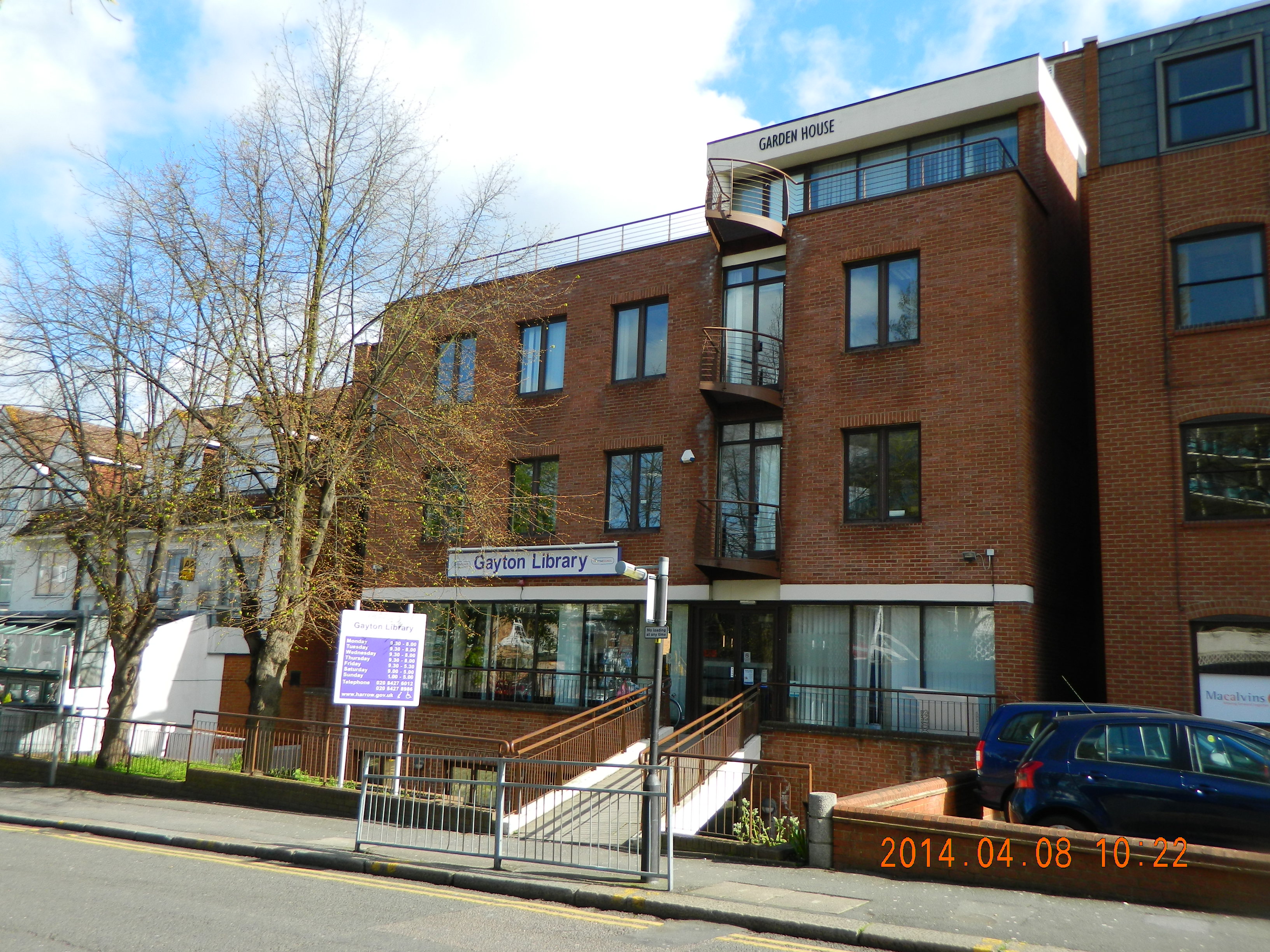 Gayton Library Harrow