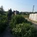 Металлический пешеходный мост в городе Запорожье