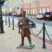 Скульптура мальчика-булочника в городе Нижний Новгород