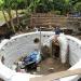 Round-house earthbag building in Jogyakarta, the first ever built in the area in 2014 in Klaten city