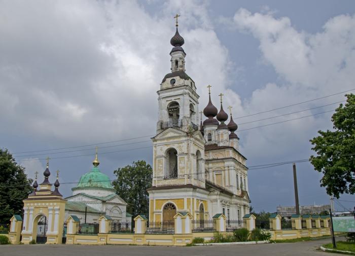 Церковь Воскресения Христова, город Плес