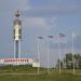 Въездная стела «Лениногорск» в городе Лениногорск