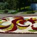 Flower-bed in Nizhny Novgorod city