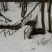 Пешеходный мост через реку Рожайку в городе Любучаны