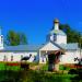 Территория Преображенского храма в городе Струнино