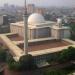 Istiqlal Minaret in Jakarta city