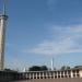 Istiqlal Minaret in Jakarta city