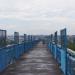 Надземный пешеходный переход в городе Барнаул