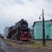 Паровоз-памятник Л-0186 в городе Барнаул