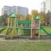 Playground in Homieĺ city