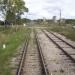 Железнодорожный переезд в городе Андреаполь