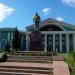 Клумба на месте постамента памятника В. И. Ленину в городе Северодонецк