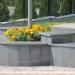 Flower bed in Homieĺ city